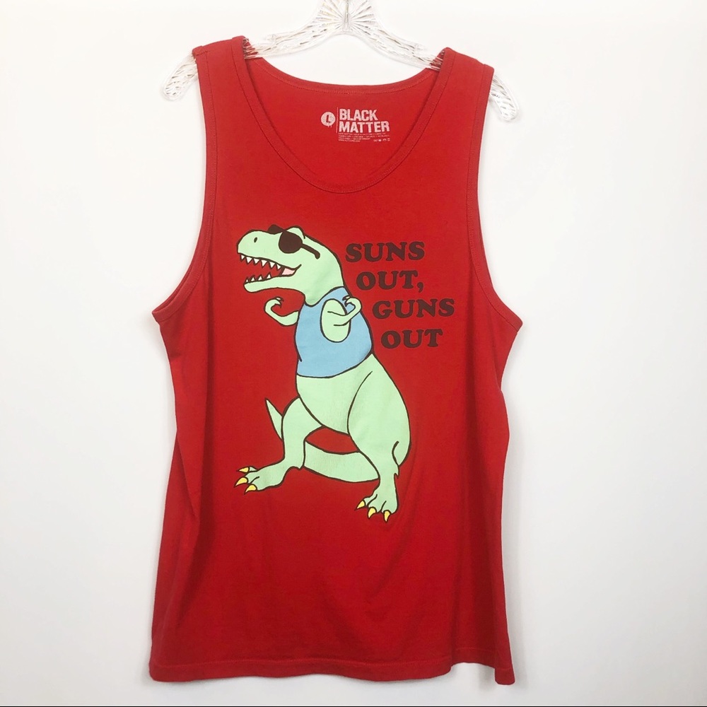 Suns Out Guns Out Dinosaur Tank